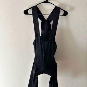 Tres Pinas Pro High Waist Black Cycling Bib Shorts